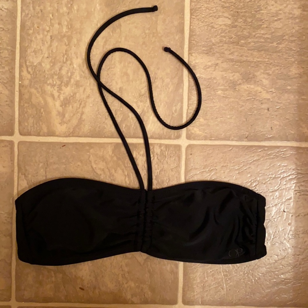 3 for $15! OP black halter swim suit top